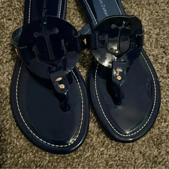 Pierre Dumas Slip On Flat Thong Flip Flop Sandal Size 6.5 M - Picture 3 of 3